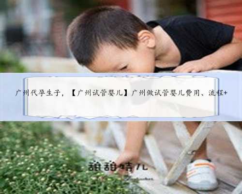 广州代孕生子，【广州试管婴儿】广州做试管婴儿费用、流程 