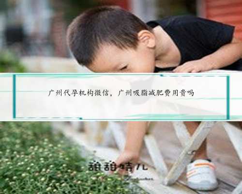 广州代孕机构微信，广州吸脂减肥费用贵吗