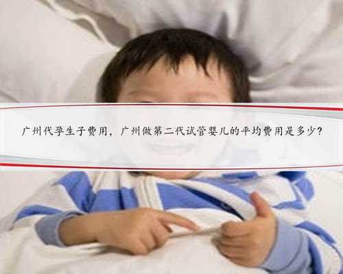 广州代孕生子费用，广州做第二代试管婴儿的平均费用是多少?