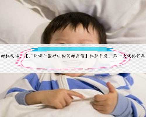 广州有供卵机构吗，【广州哪个医疗机构供卵靠谱】体胖多囊，第一次促排怀孕