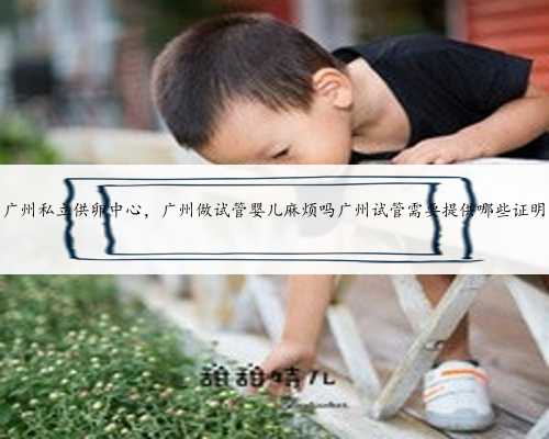 广州私立供卵中心，广州做试管婴儿麻烦吗广州试管需要提供哪些证明