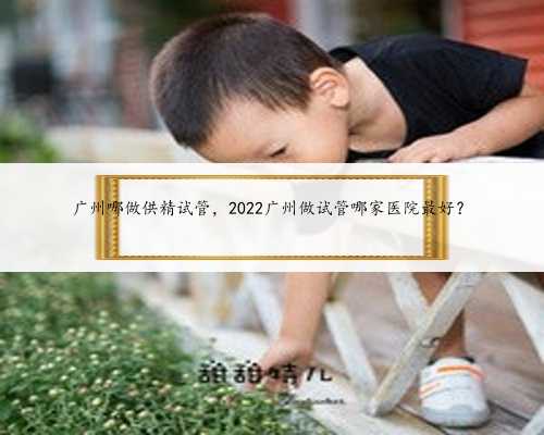 广州哪做供精试管，2022广州做试管哪家医院最好？